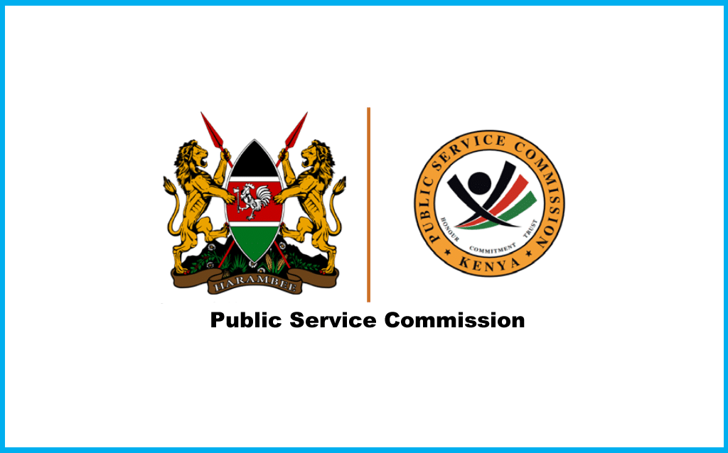 700+ Job Posts at Public Service Commission Kenya